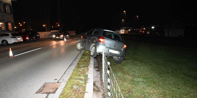 Unfall in Oberuzwil