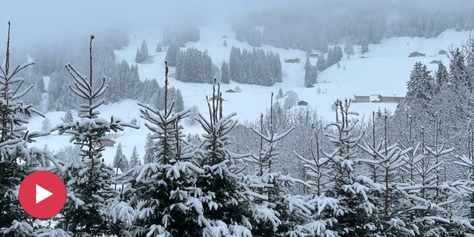 Bald im Flachland - So viel Schnee liegt jetzt in den Bergen