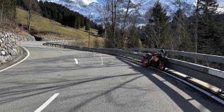 Urnäsch AR - Motorradfahrer (34) bei Unfall verletzt