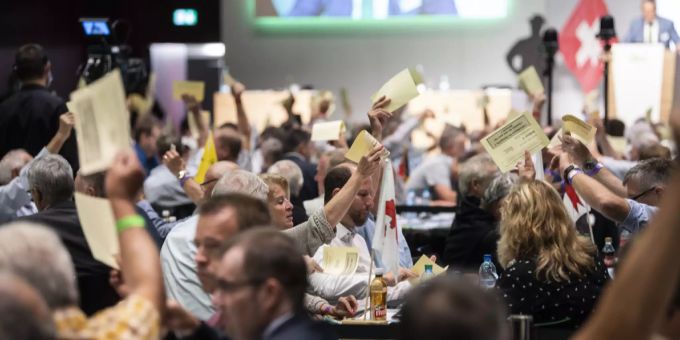 Leitung der Partei - Führungsebene und Organisation der SVP