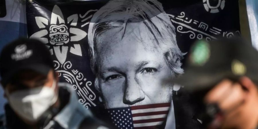 Bild von Wikileaks-Gründer Julian Assange