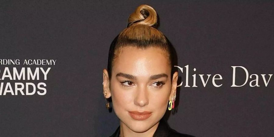 Die britische Sängerin Dua Lipa im Januar 2020 in Beverly Hills. Foto: -/Zuma Press/dpa