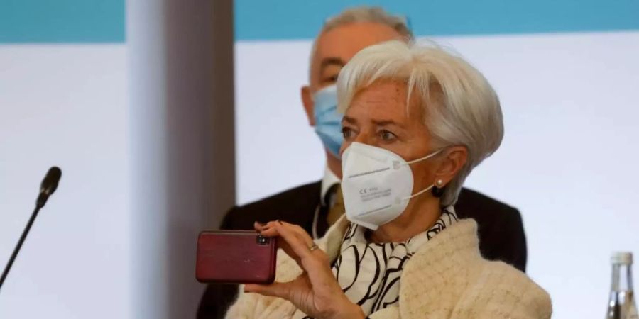Christine Lagarde, Präsidentin der Europäischen Zentralbank. Foto: Ludovic Marin/AFP/dpa