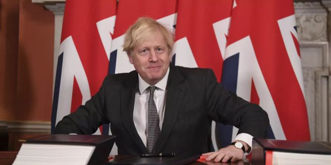 Boris Johnson Grossbritannien