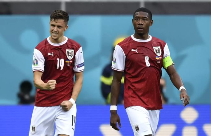 Christoph Baumgartner (l) und David Alaba zählen zu einer goldenen Generation im österreichischen Fussball. Euro 2020