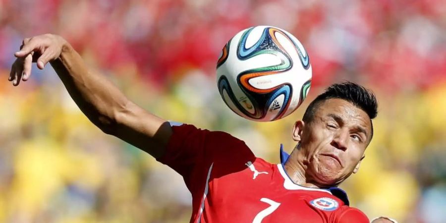 Fehlt Chile in der Gruppenphase der Copa América: Alexis Sánchez. Foto: Felipe Trueba/EFE/dpa