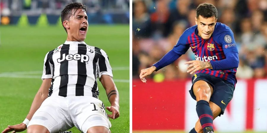 Tottenham Hotspur Dybala Coutinho