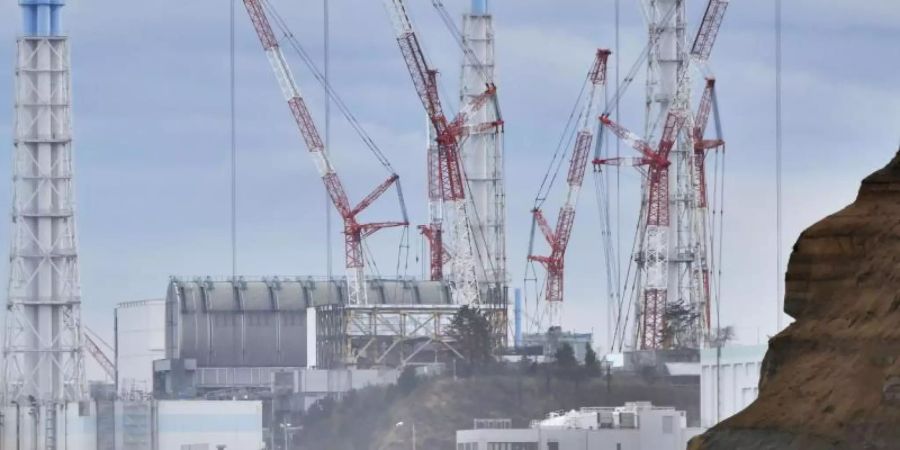 Vor Acht Jahren kam es im Atomkraftwerk Fukushima Daiichi nach einem Erdbeben zum Super-Gau. Foto: kyodo