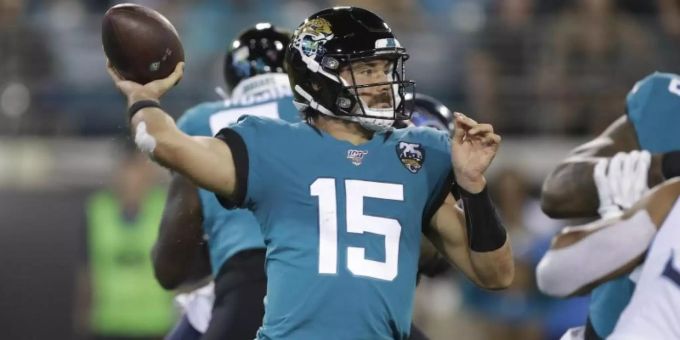 Gardner Minshew führte die Jacksonville Jaguars zum Sieg. Foto: Chris O'meara/AP