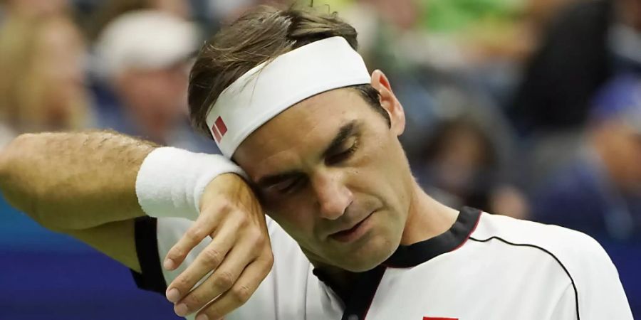 Ein Rätsel, aber kein Grund zur Sorge: Roger Federer ist am US Open auf der Suche nach dem Geheimnis für einen guten Start