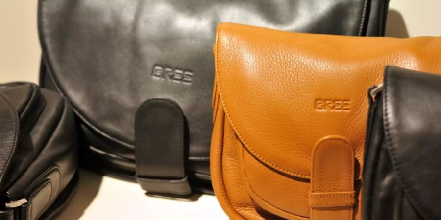 Bree-Taschen in einer Auslage