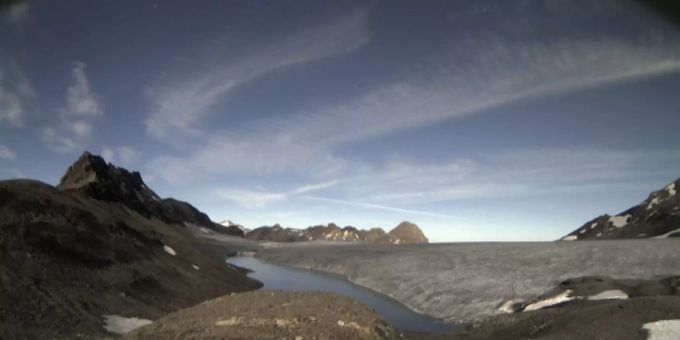 Der Faverges-See oberhalb der Lenk. Lenker Gletschersee