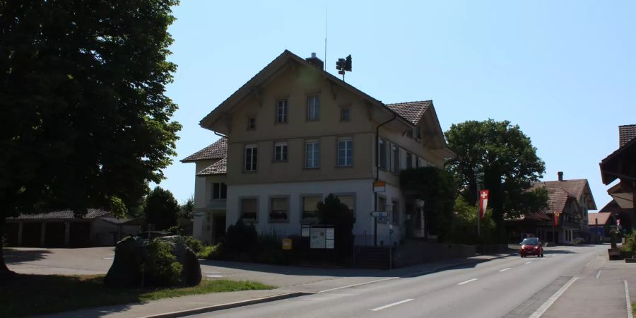 Die Gemeindeverwaltung Rapperswil (BE).