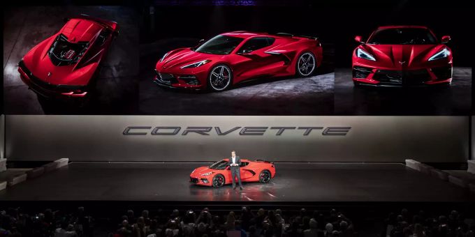 Die neue Corvette Stingray. corvette