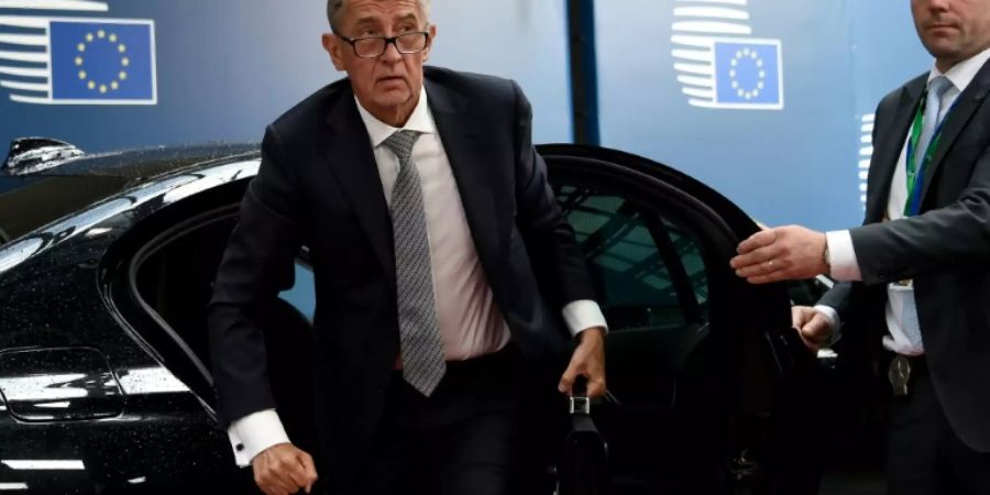 Tschechiens Regierungschef Babis in Brüssel
