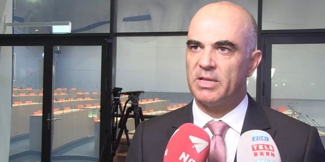 Alain Berset Cannabis Bundesrat