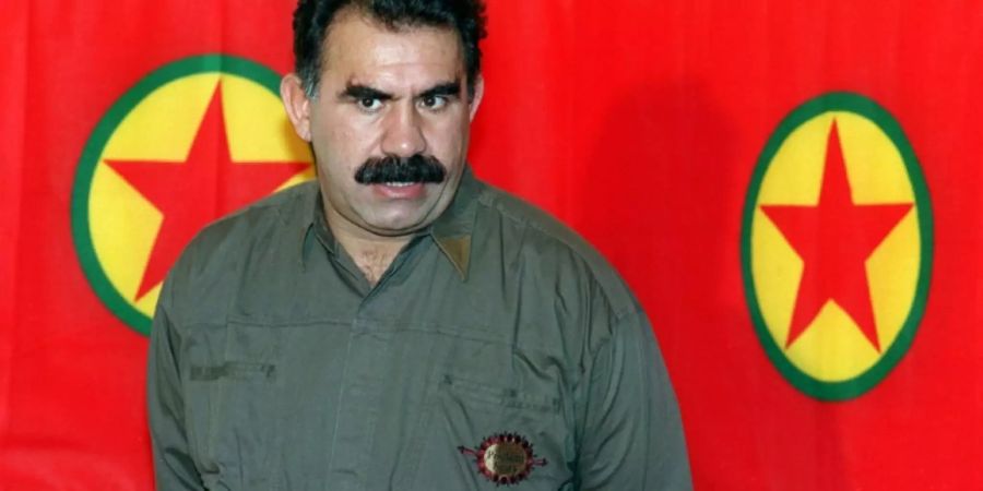 Öcalan auf einem Foto von 1993