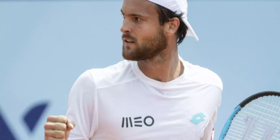 João Sousa ist nach dem 4:6, 6:3, 7:5-Sieg über Roberto Bautista Agut der neue Topfavorit in Gstaad