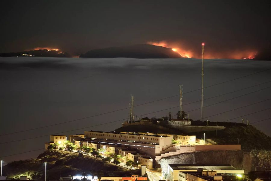 Waldbrand auf Gran Canaria