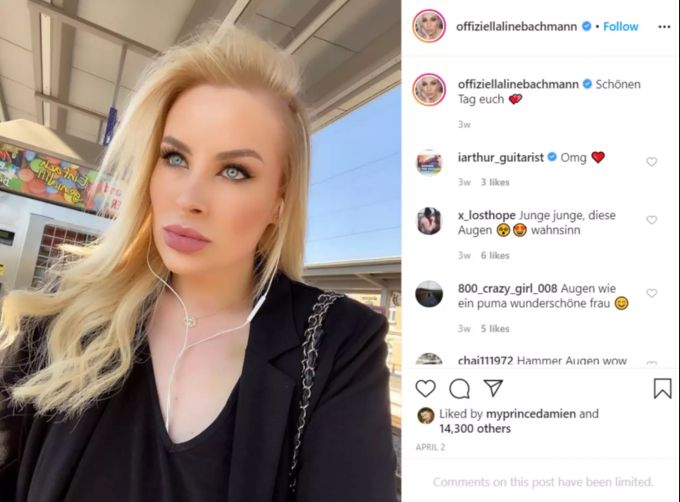 Heute ist Aline Bachmann schlanker denn je. dsds deutschland superstar