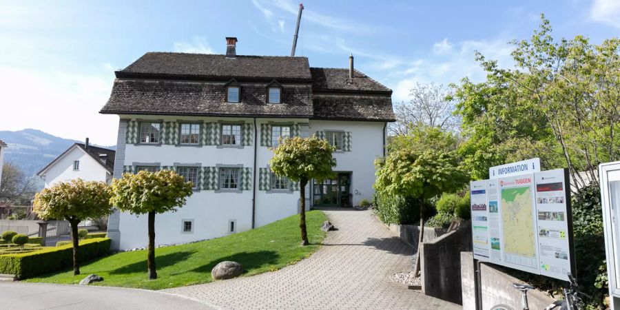 Das Gemeindehaus Tuggen im Kanton Schwyz.