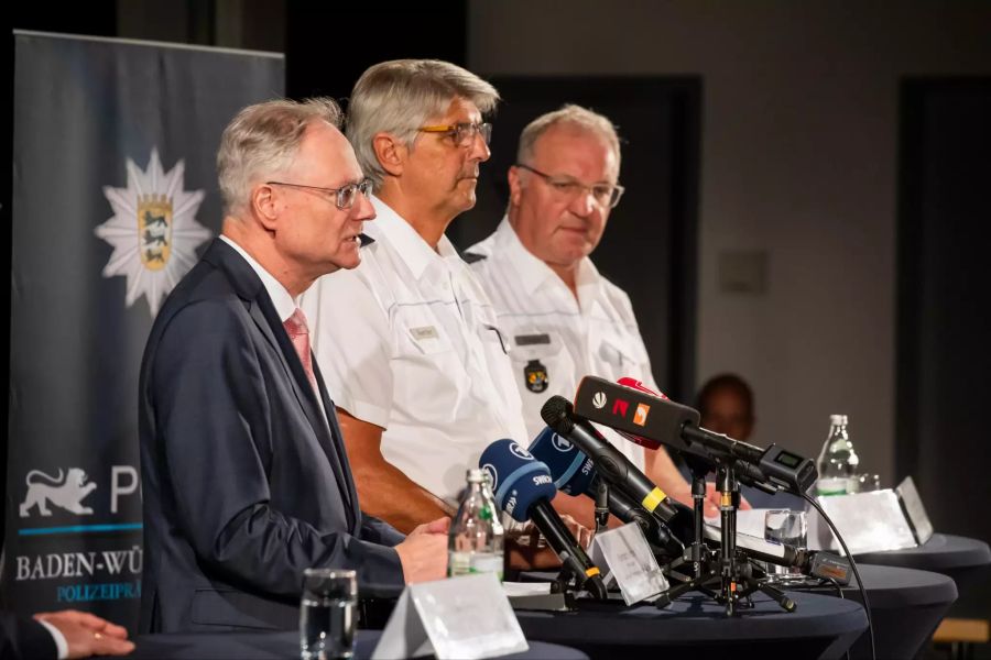 Festnahme Bewaffneter von Oppenau