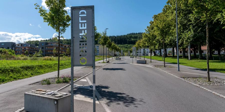 Das Quartier Oberfeld in Ostermundigen.