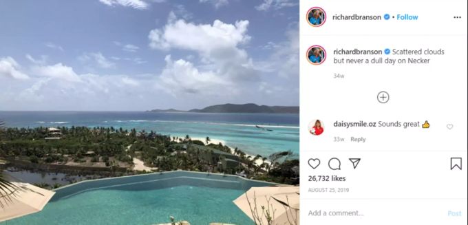 Richard Branson spart sich die Steuern auf den Jungferninseln. Richard Branson