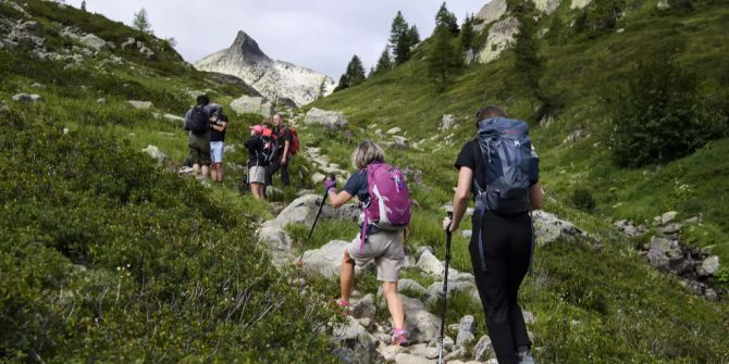 Wandern Berge