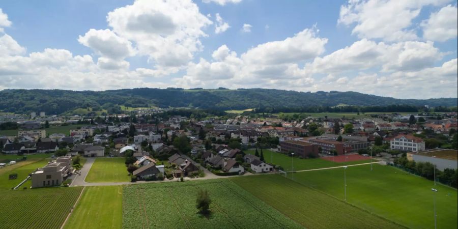 Das Dorf Würenlos.