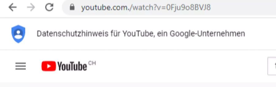 Wird sie mit einem Punkt ergänzt, fällt die Werbung weg.