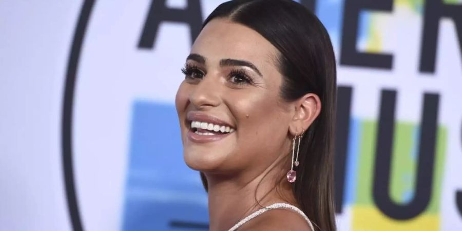 Lea Michele bei der Verleihung der American Music Awards 2017. Foto: Jordan Strauss/Invision/AP/dpa