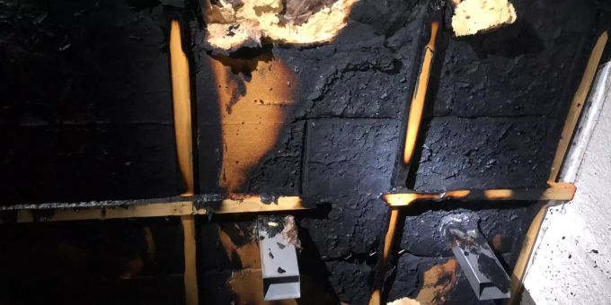 Stadt Schaffhausen SH: Brand an Holz-Neuanbau eines Reihenhauses. Brand Reihenhaus Schaffhausen