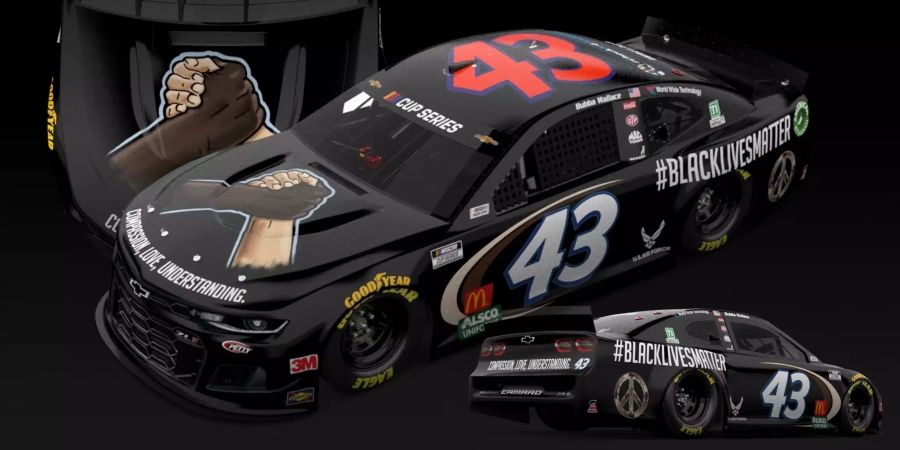 Bubba Wallace NASCAR #BlackLivesMatter