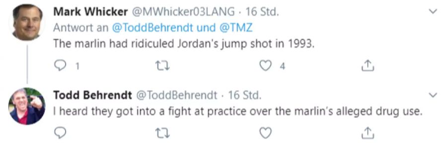 @MWhicker03LANG und @ToddBehrendt begründen den Fang mit Anekdoten aus der Karriere von Michael Jordan.