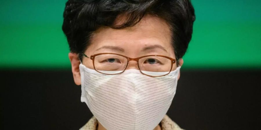 Hongkongs Regierungschefin Carrie Lam