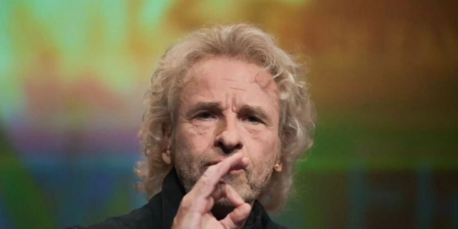 Thomas Gottschalk bei einer Sendung 2019