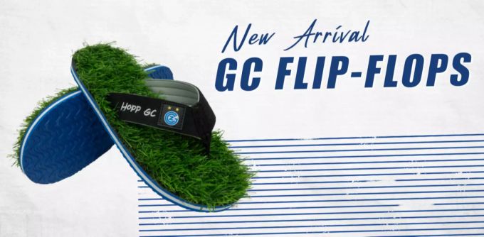 GC setzt auf Flip-Flops statt Ugly Christmas Sweaters. Auch bei dieser Optik dürften sich die Geister scheiden... GC