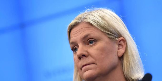 Magdalena Andersson war kurz nach ihrer Wahl zur ersten schwedischen Regierungschefin wieder zurückgetreten. Foto: Pontus Lundahl/Tt/TT NEWS AGENCY/AP/dpa Magdalena Andersson war kurz nach ihrer Wahl zur ersten schwedischen Regierungschefin wieder zurückgetreten. Foto: Pontus Lundahl/Tt/TT NEWS AGENCY/AP/dpa