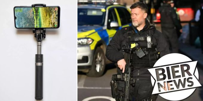 Mega Polizei-Einsatz - «Schrotflinte» war ein Selfie-Stick