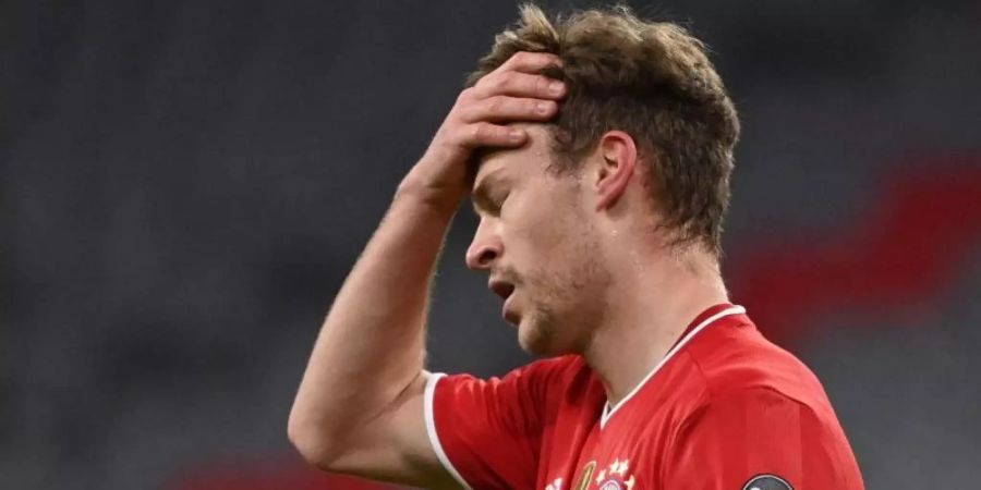 Leidet unter den Folgen seiner Corona-Infektion: Bayern-Profi Joshua Kimmich. Foto: Sven Hoppe/dpa