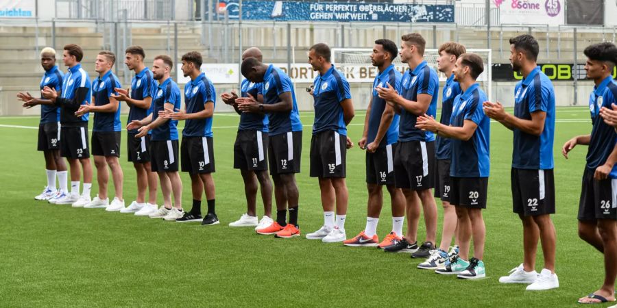 Die erste Mannschaft, des FC Wil.