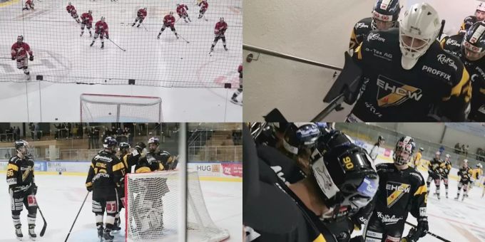 Erst im Schlussabschnitt beginnt der EHCW zu rollen.