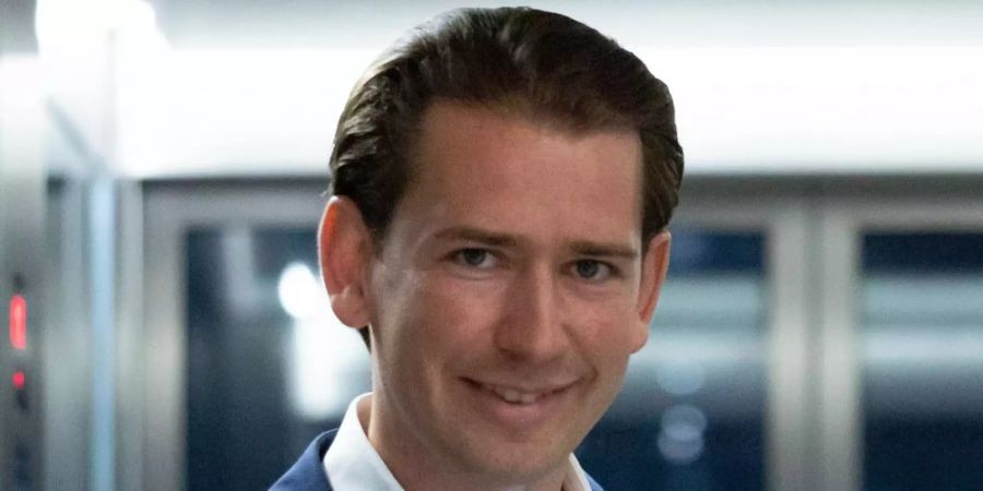 Sebastian Kurz in Vaterfreuden.