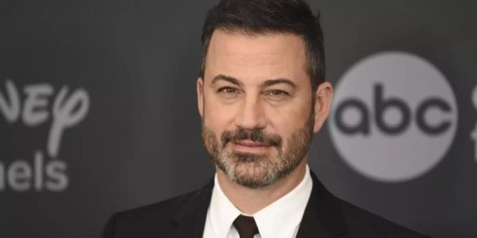 Courteney Cox war beim US-Talkshow-Moderator Jimmy Kimmel zu Besuch. Jimmy Kimmel