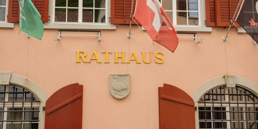 Die Gemeindeverwaltung Sargans im Rathaus.