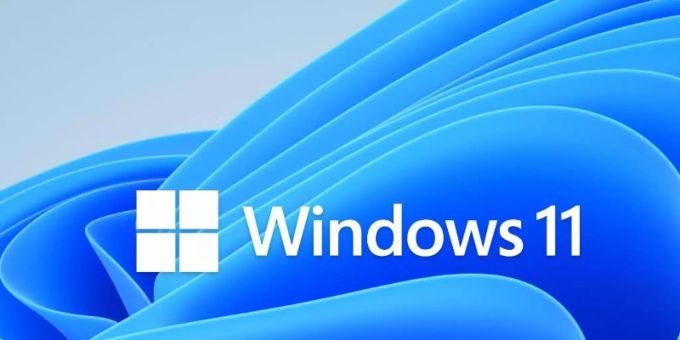 The Windows 11 logo with a blue background.  Photo: Microsoft / dpa