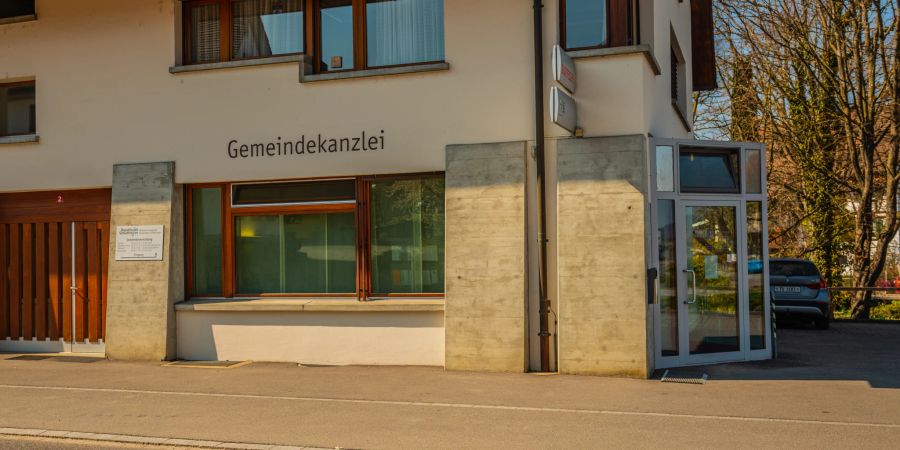 Die Gemeindeverwaltung Basadingen-Schlattingen im Zürcher Weinland.