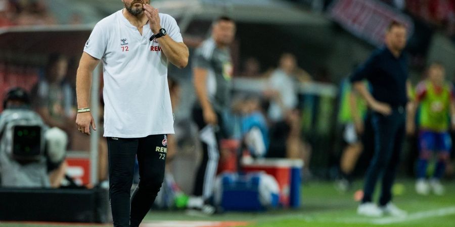 Kölns Trainer Steffen Baumgart ist lernfähig.
