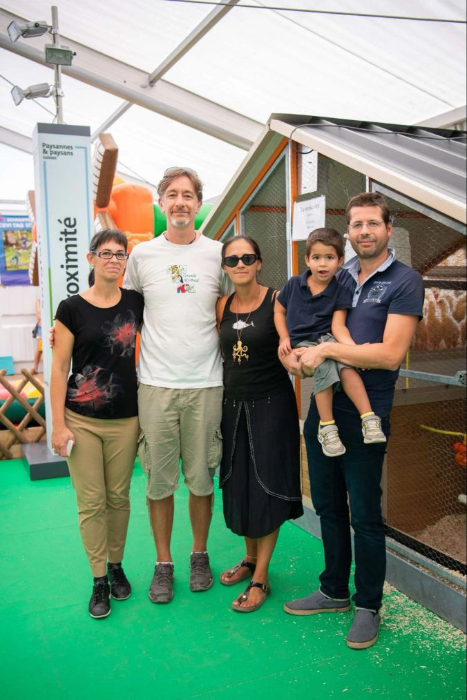 Die Familien Lacomelli und Cattaneo sind aus Zürich und Baden angereist.